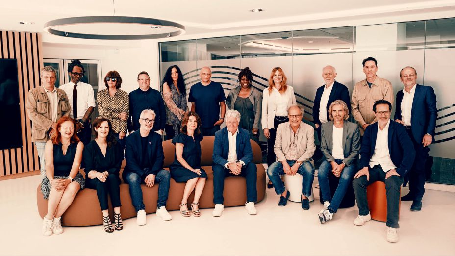 Group photo of the Sacem Board of Directors