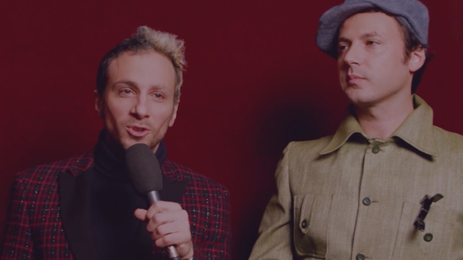 Thumbnail of the video ‘They talk about Sacem’, with a play button in the center.