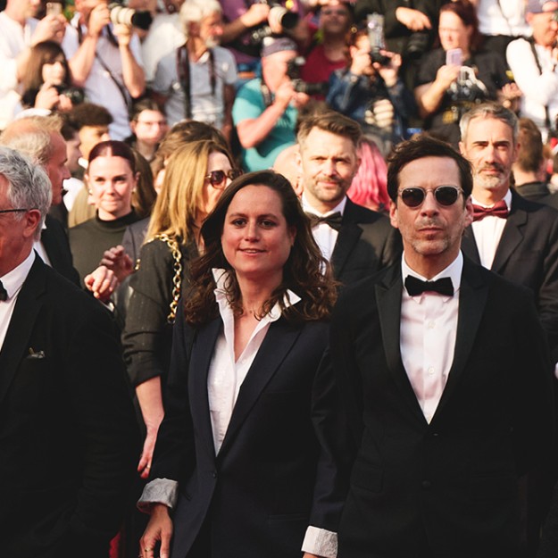 Cannes Festival - Original film score composers on the red carpet.